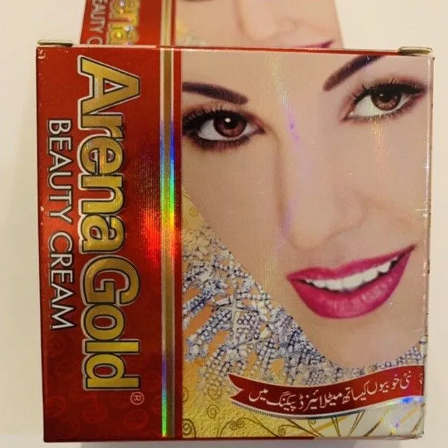 30025 arena gold whitening cream before after