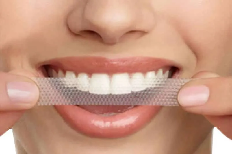 30049 whitening strips application