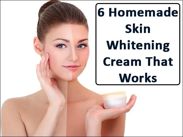 30095 applying diy skin whitening cream