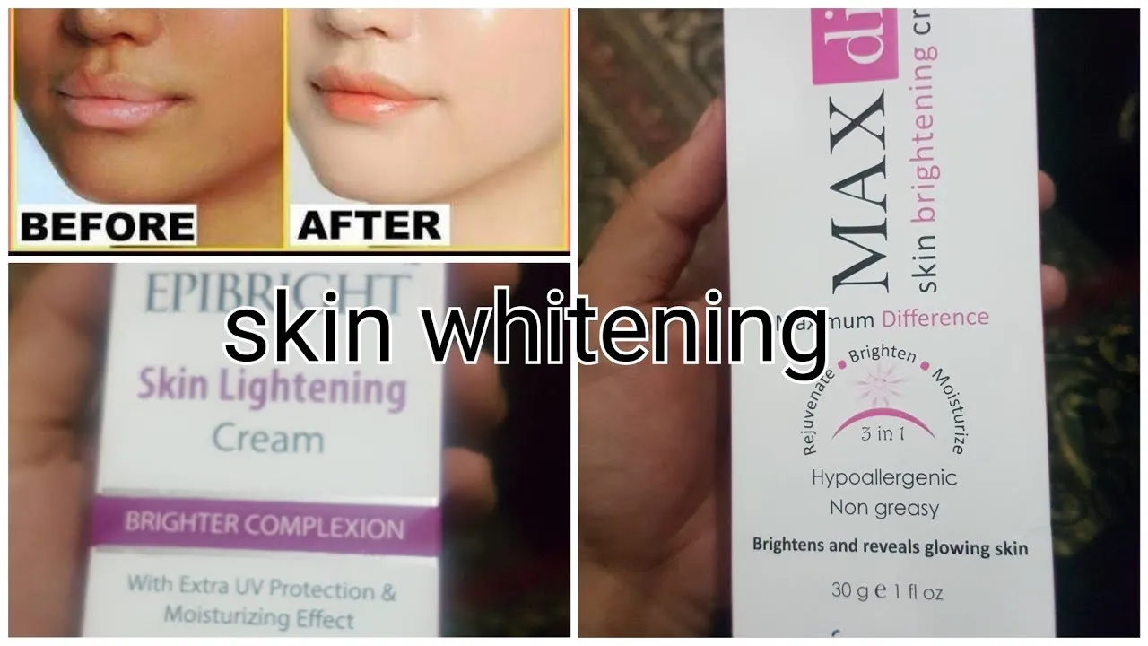 30218 skin whitening cream application