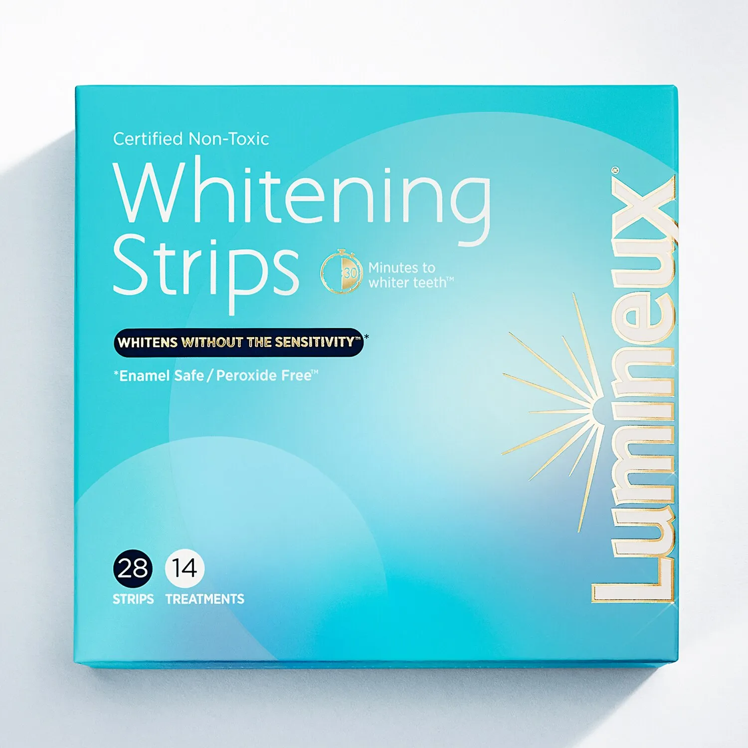30340 lumineux whitening strips user application
