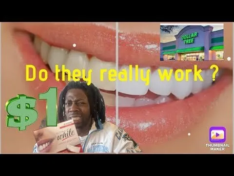 30350 dollar tree whitening strips packaging