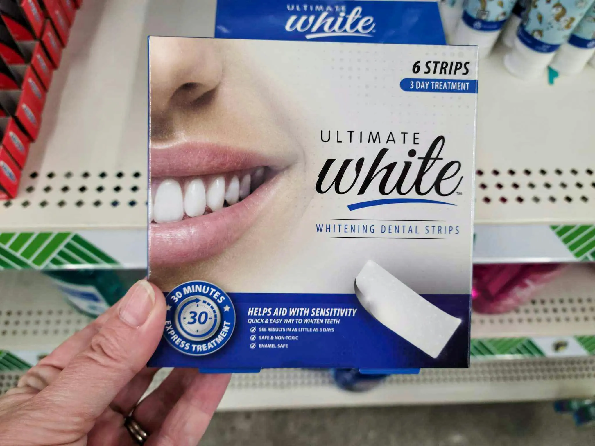 30350 dollar tree whitening strips vs professional