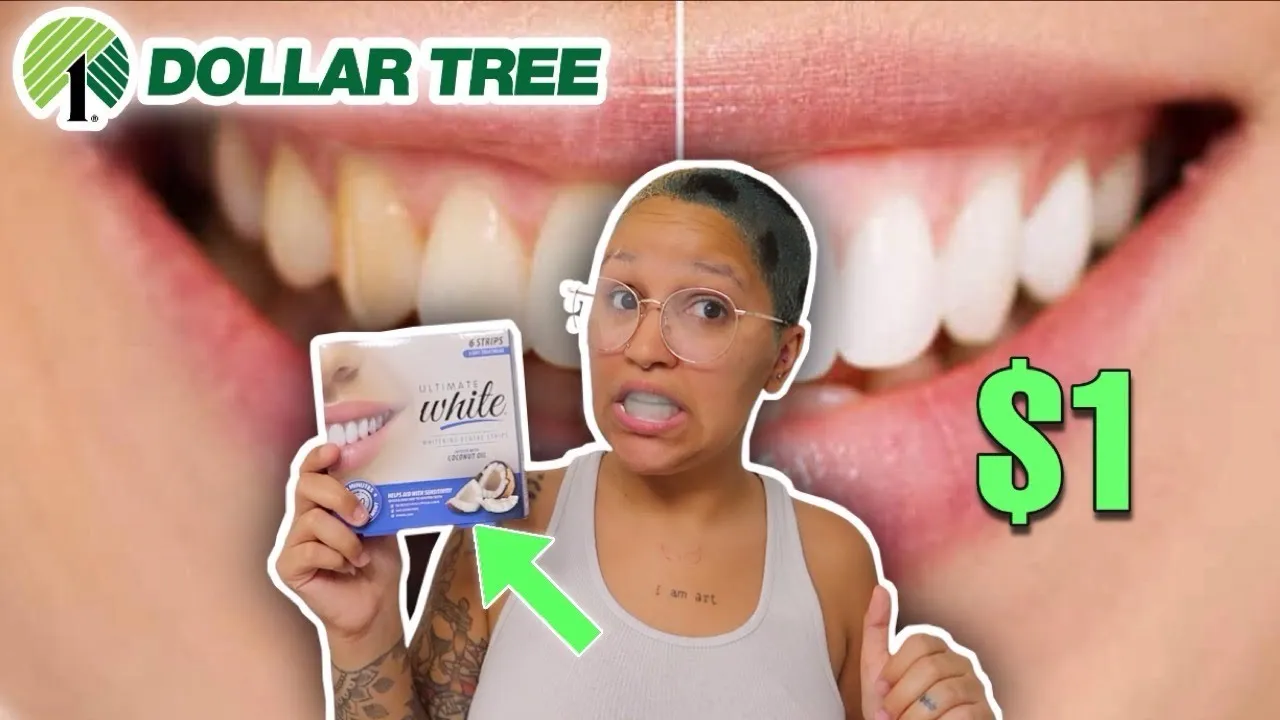30350 person applying whitening strips